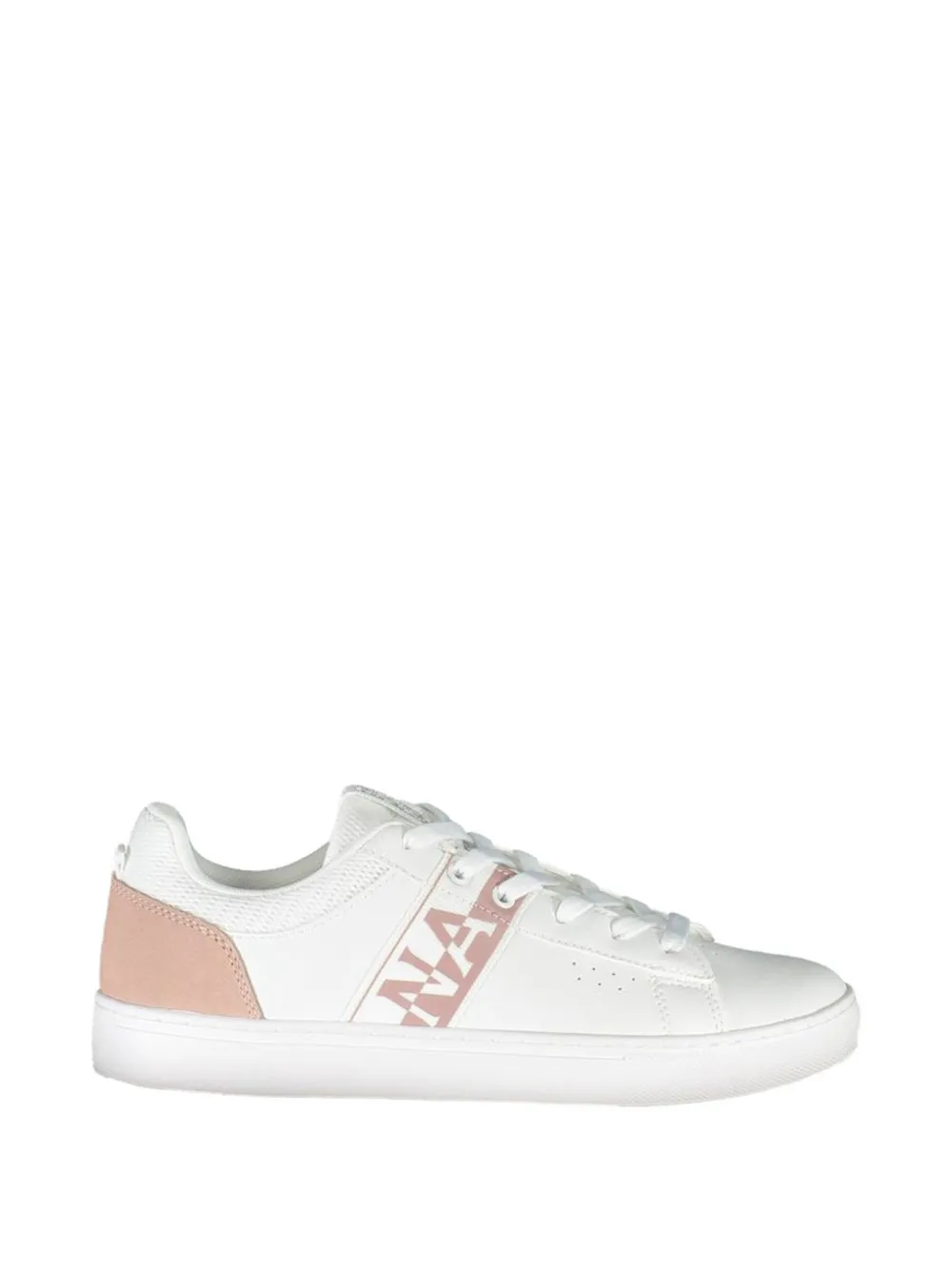Napapijri logo-print sneakers - Bianco