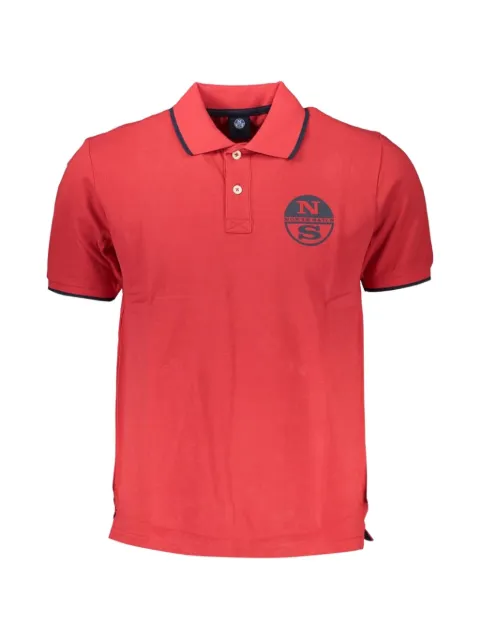 North Sails logo-print polo shirt