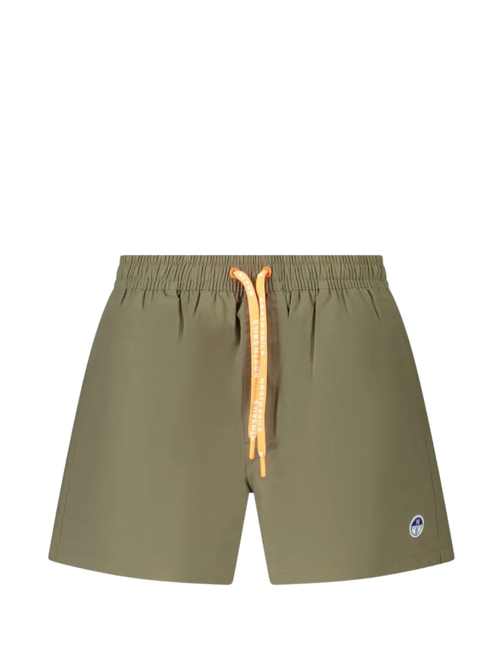 North Sails logo-patch swim shorts - Verde