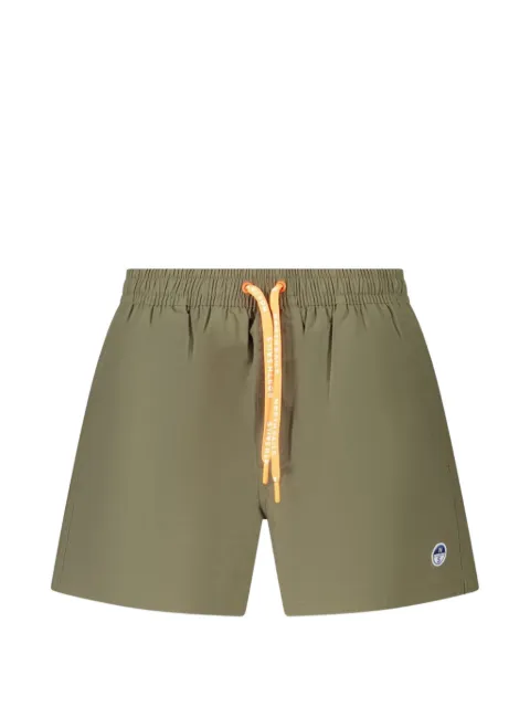 North Sails logo-patch swim shorts