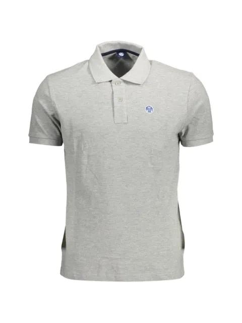 North Sails logo-patch cotton polo shirt