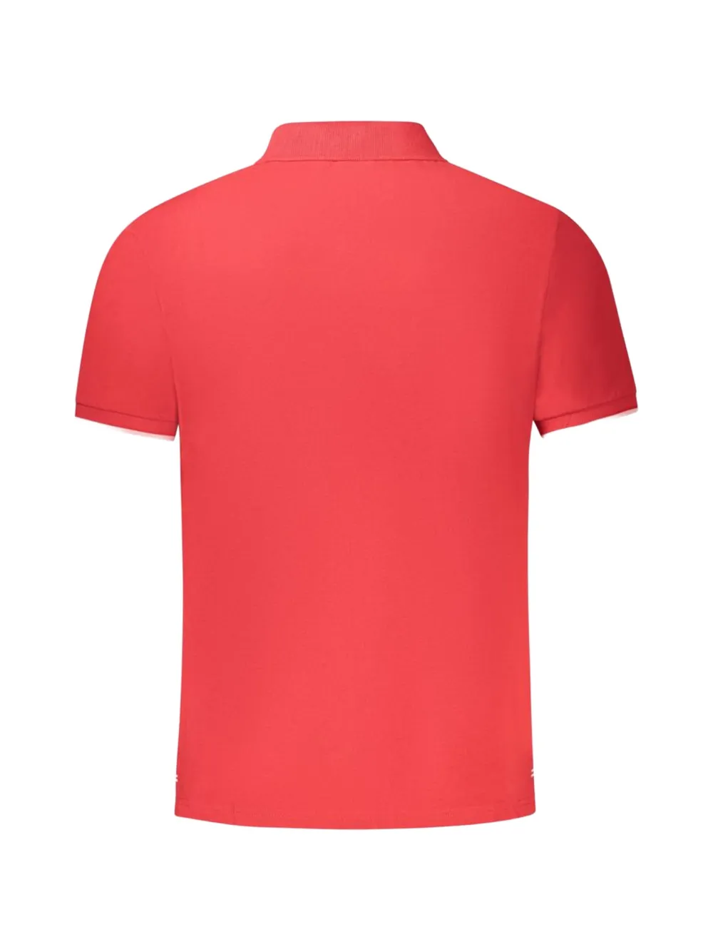 North Sails Piqué poloshirt met geborduurd logo Rood