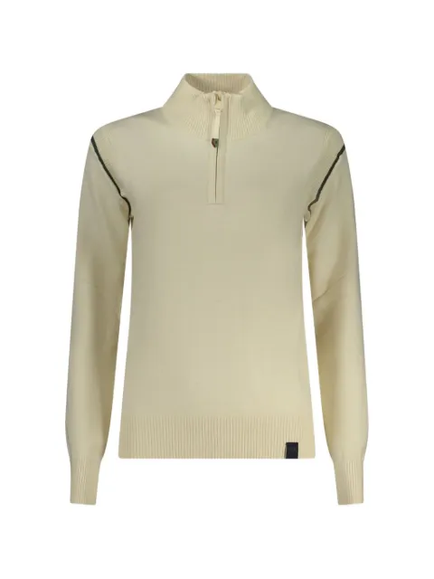 North Sails piped zip-up sweater