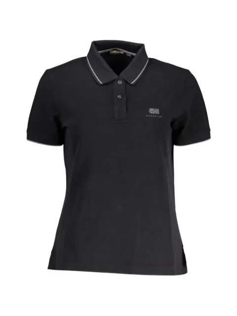 Napapijri logo-patch polo shirt