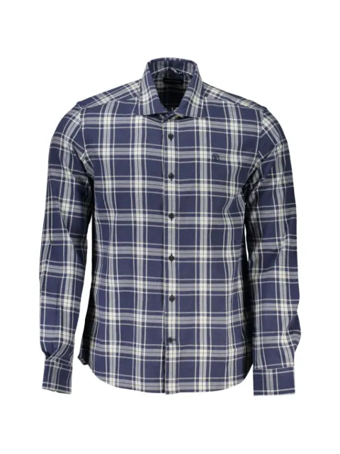 North Sails plaid long-sleeved shirt