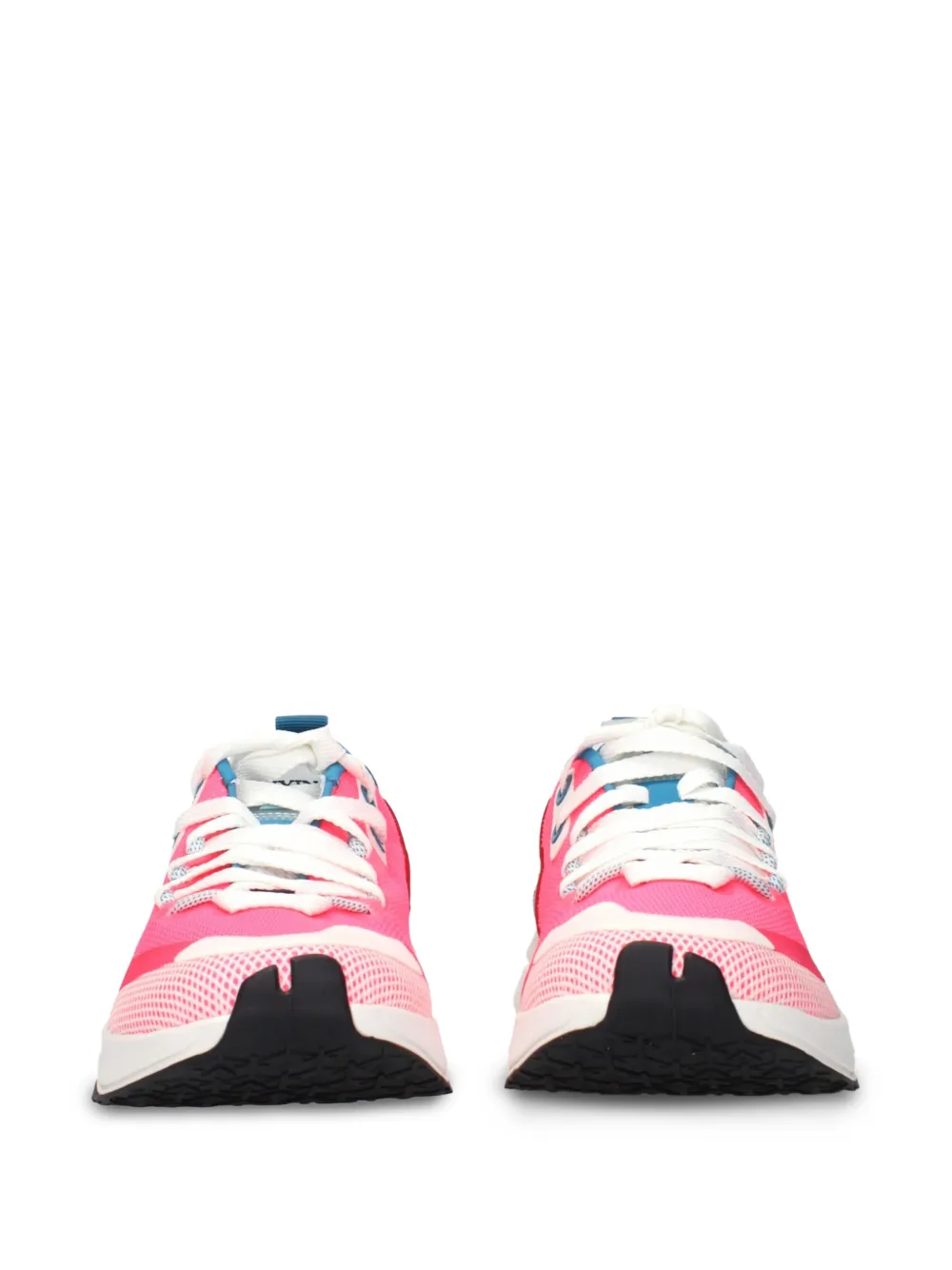 Lanvin mesh-panelled sneakers Roze