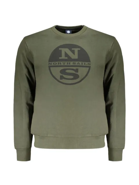 North Sails logo-print cotton sweatshirt