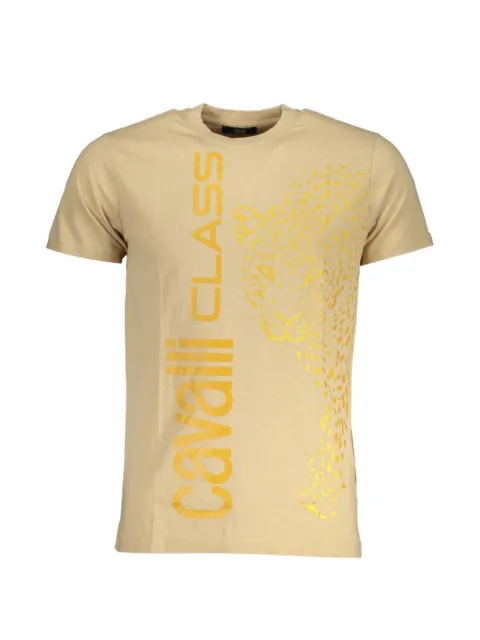 Cavalli Class leopard-print T-shirt