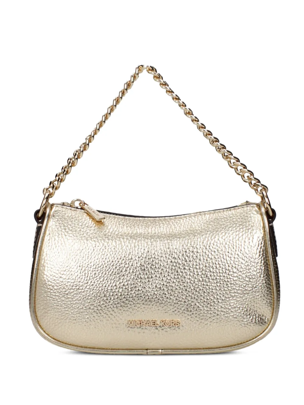Michael Kors pebbled metallic leather tote bag - Oro