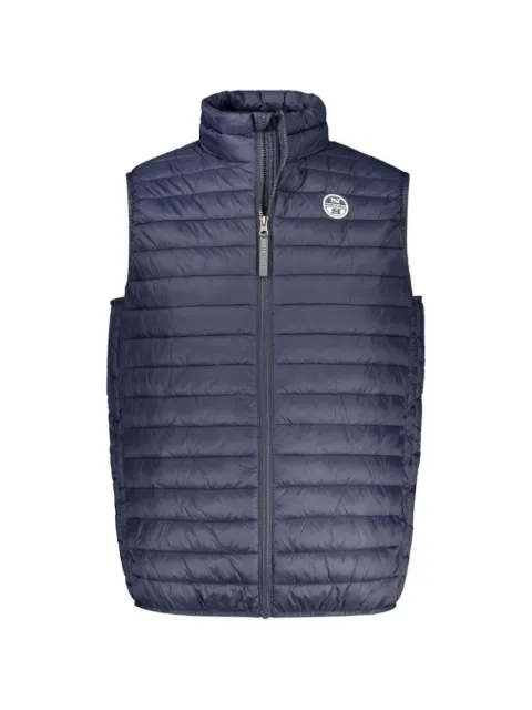North Sails logo-detail quilted gilet
