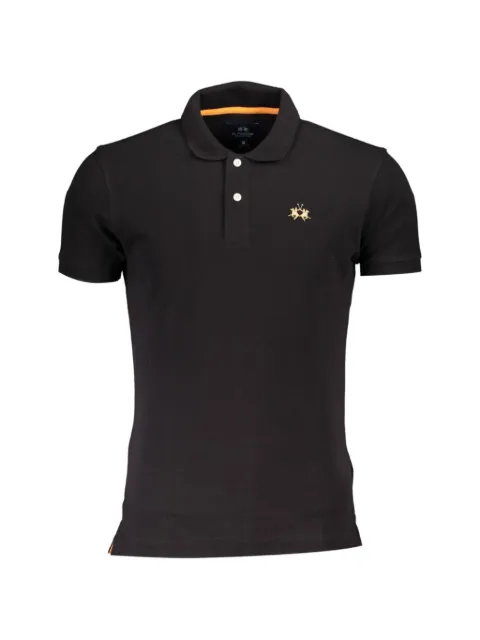 La Martina Camisa polo com logo bordado