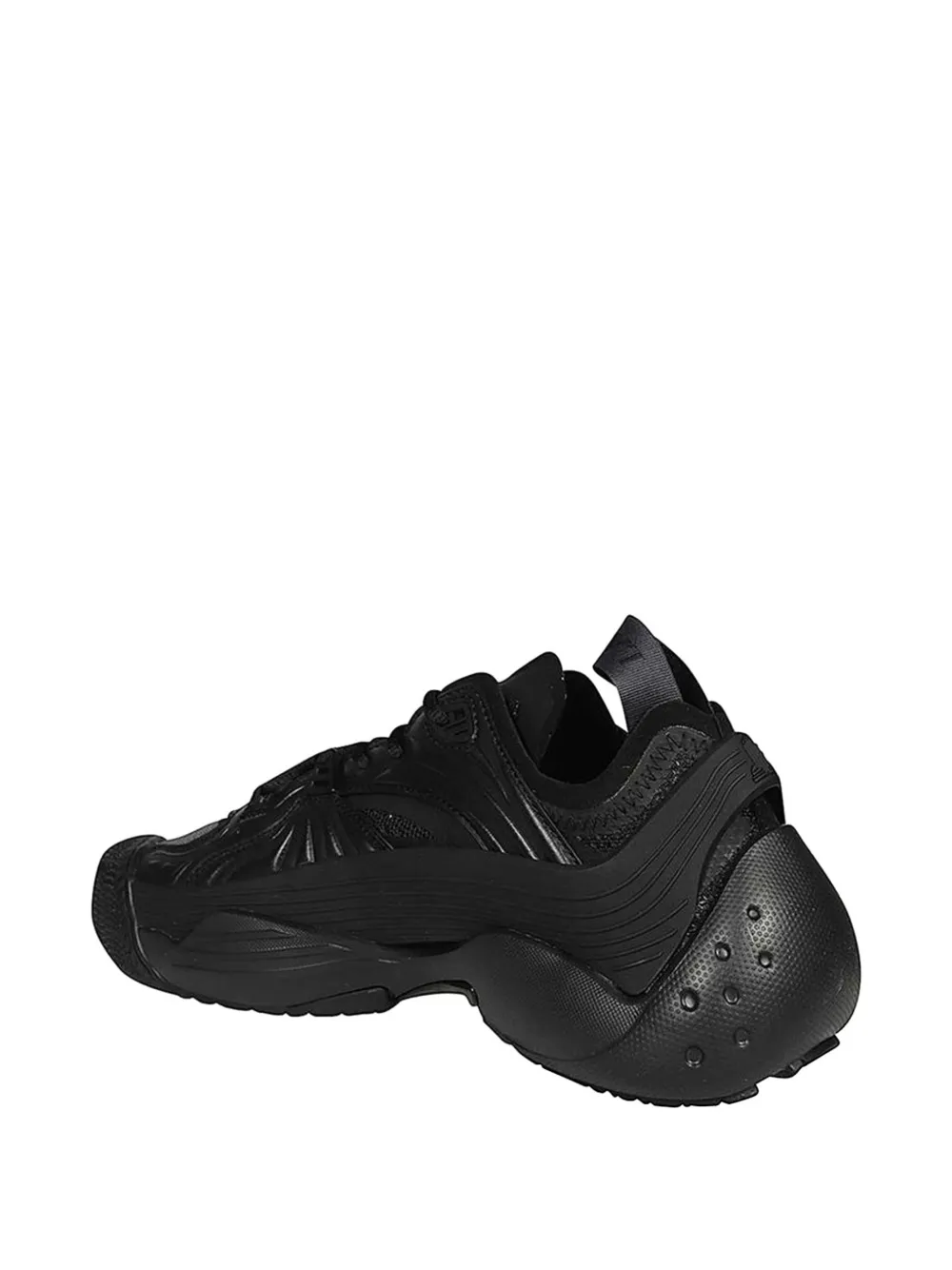 Lanvin Flash-X panelled mesh sneakers Zwart