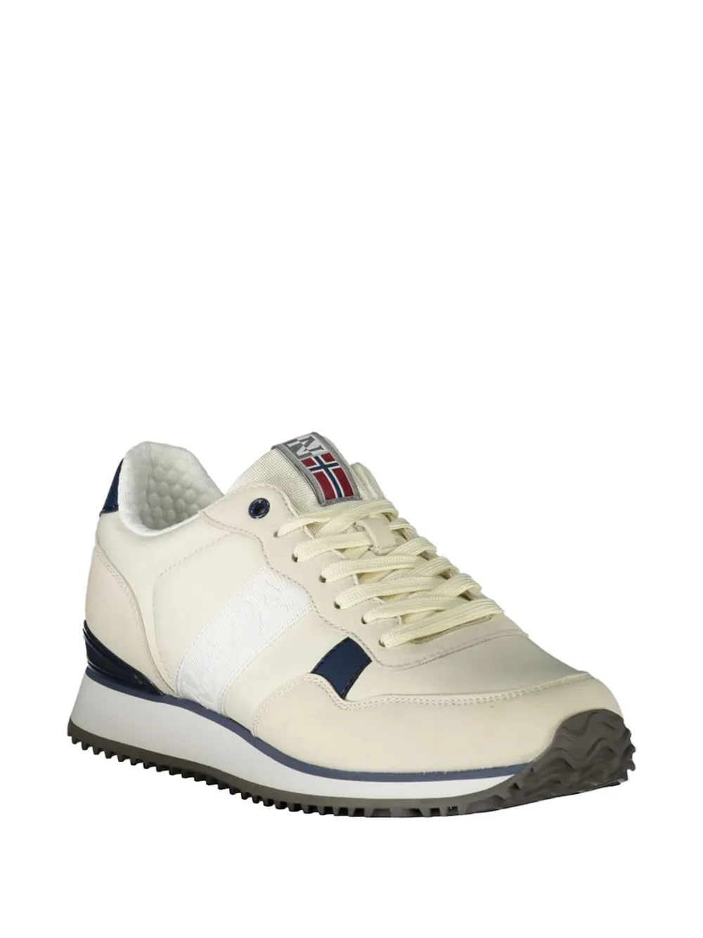 Napapijri Cosmos panelled sneakers Beige
