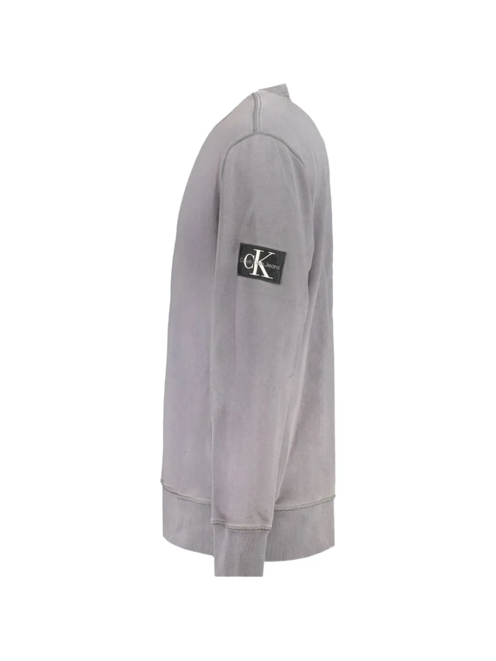 Calvin Klein Trui met logopatch Grijs