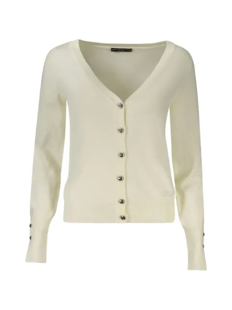 GUESS USA — V-neck button-fastening cardigan