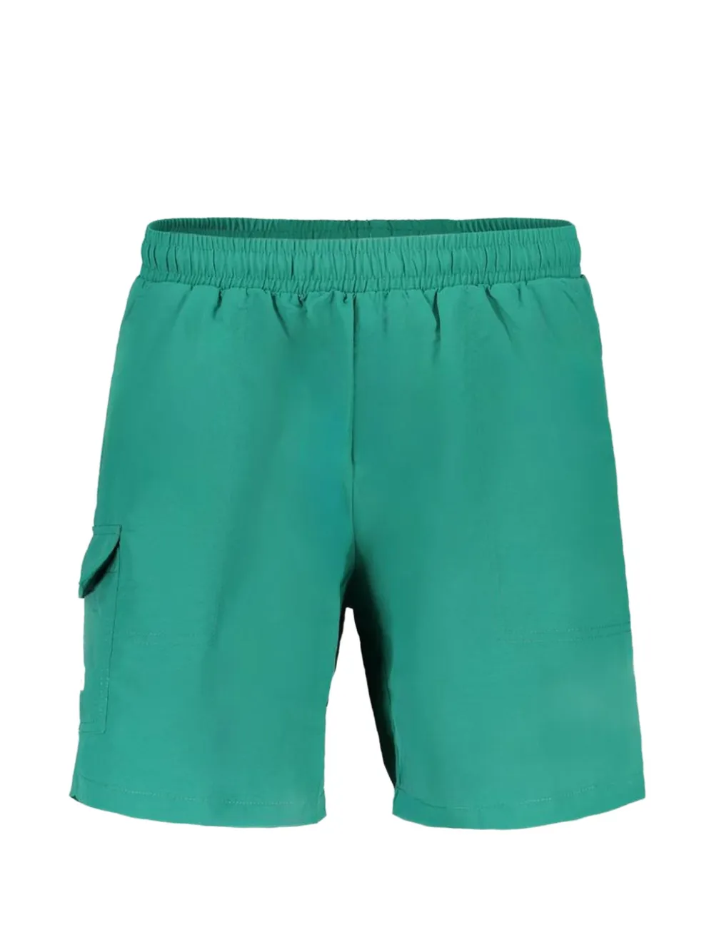 Fila logo-print cargo swim shorts - Verde