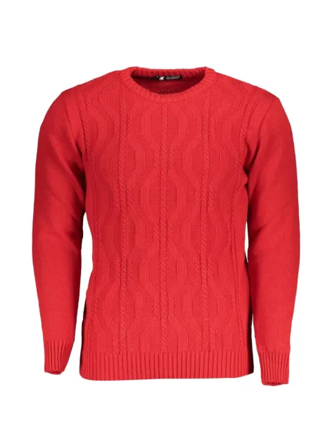 U.S. Grand cable-knit cotton sweater