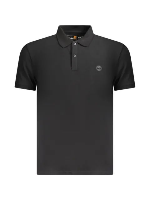 Timberland logo-embroidered cotton polo shirt