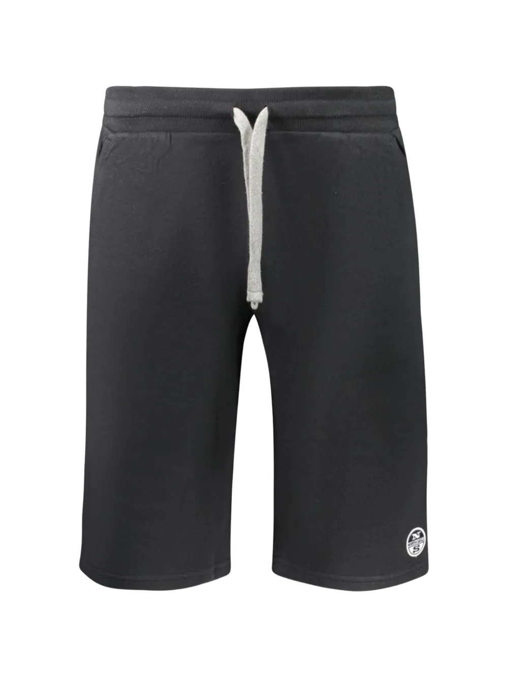 North Sails logo-detail track shorts - Nero
