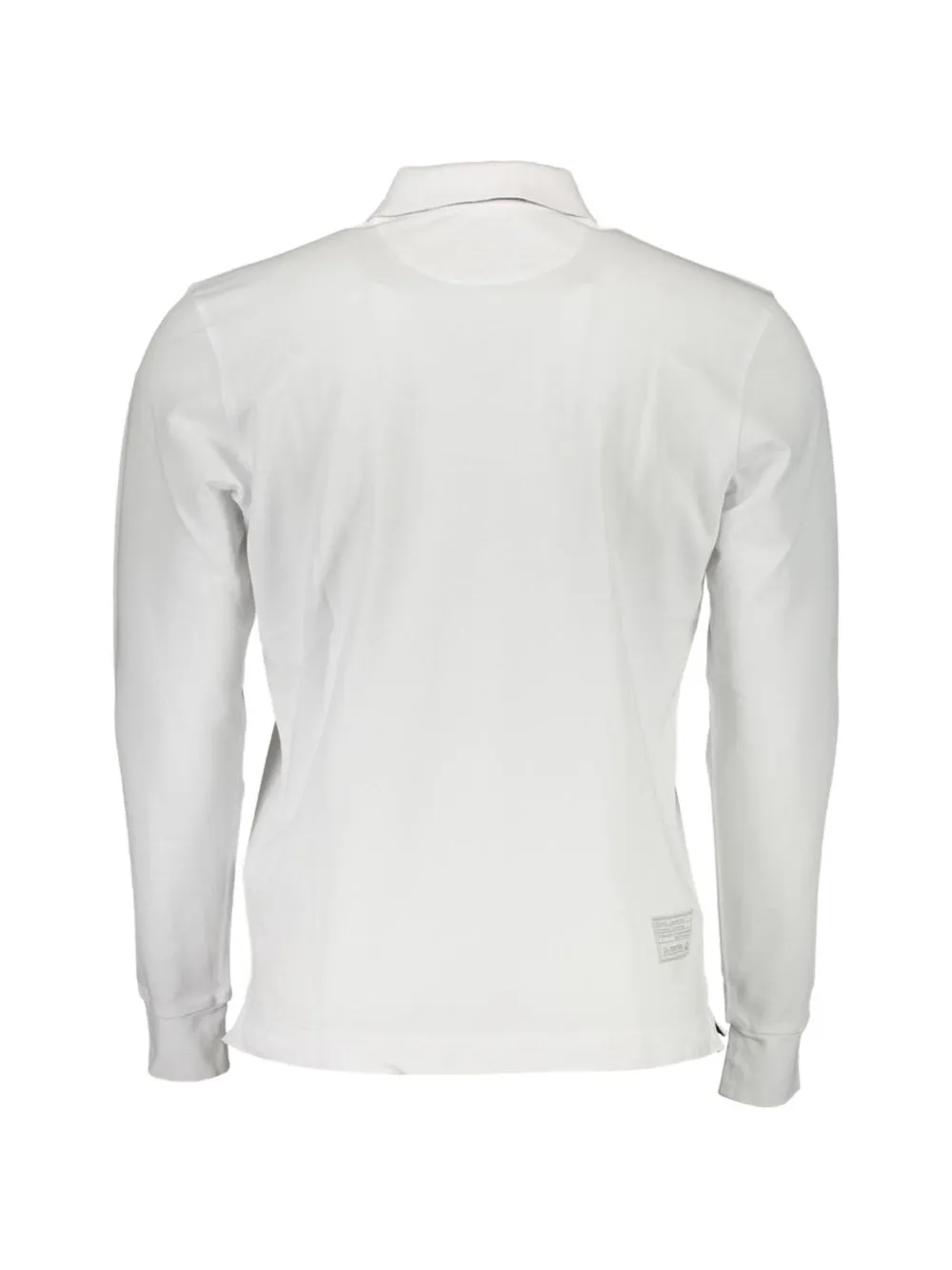 La Martina Poloshirt met lange mouwen Wit
