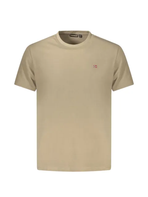 Napapijri logo-patch cotton T-shirt