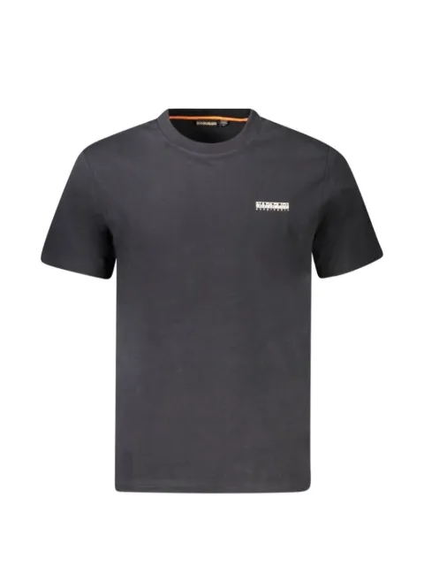 Napapijri logo-patch cotton T-shirt