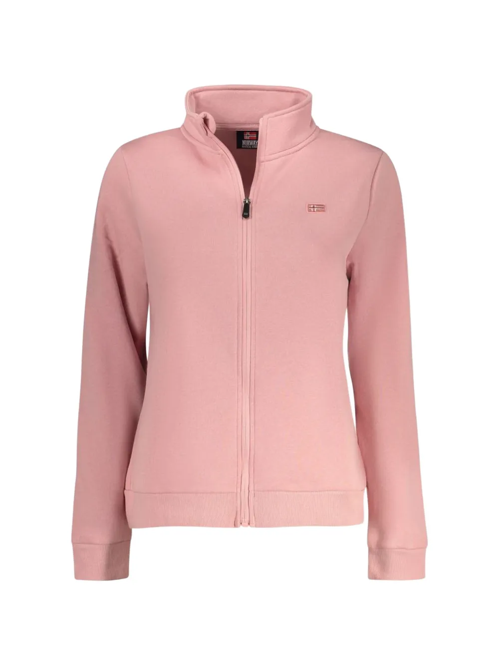 Norwegian Rain Zip-up Sweater In Pink