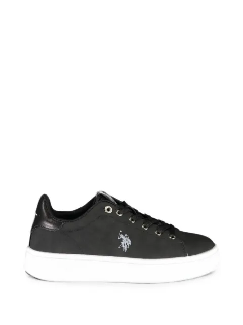 U.S. POLO ASSN. logo-embroidered lace-up sneakers