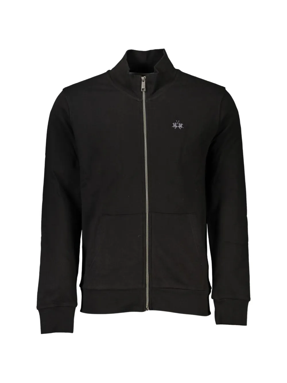 La Martina zip-up high-neck sweatshirt - Nero