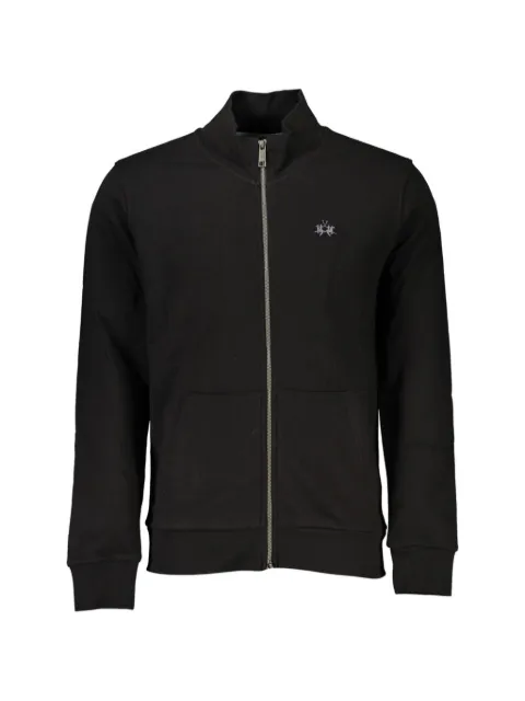 La Martina zip-up high-neck sweatshirt