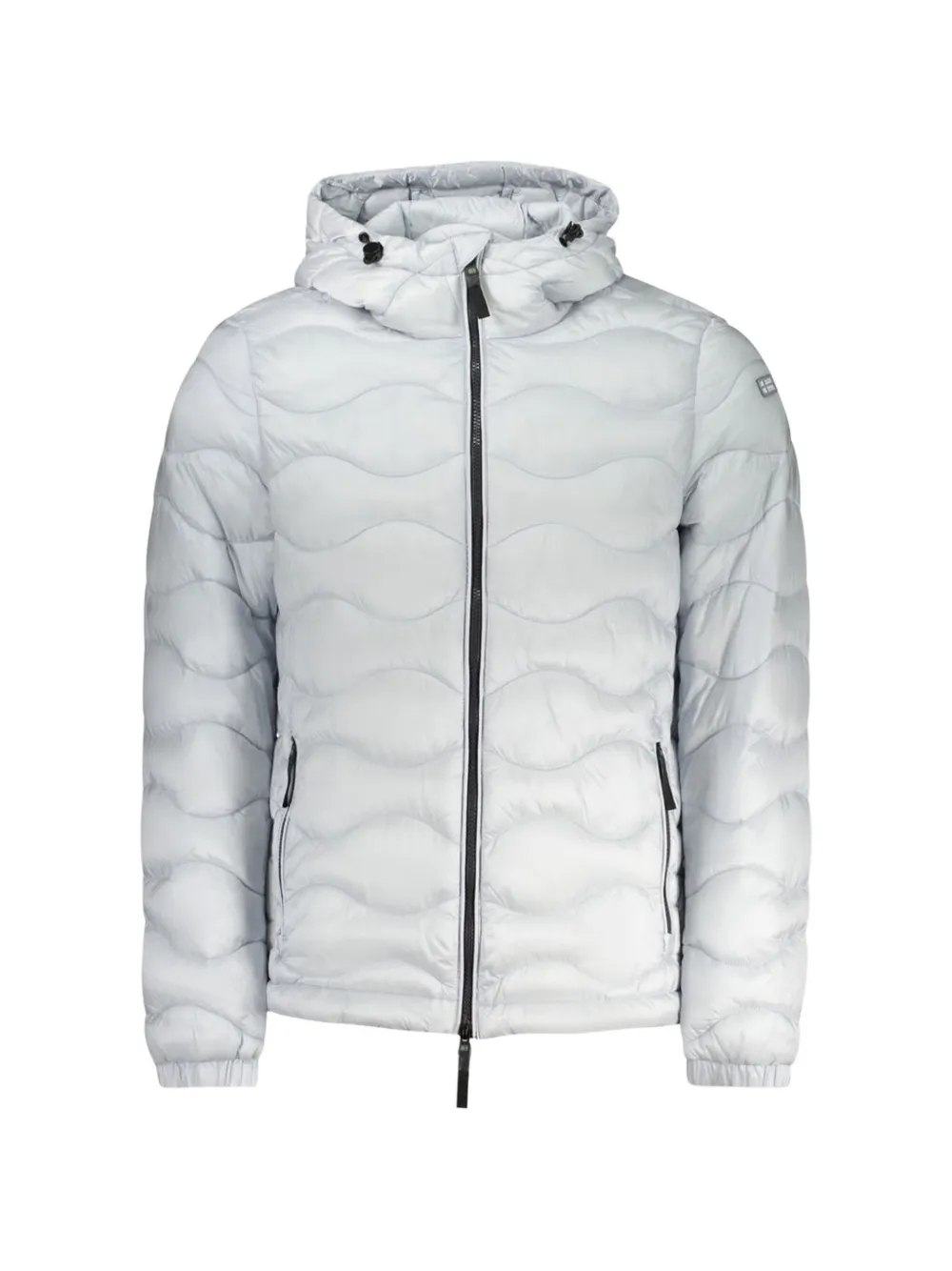 NORWAY 1963 wave-quilted padded jacket - Grigio