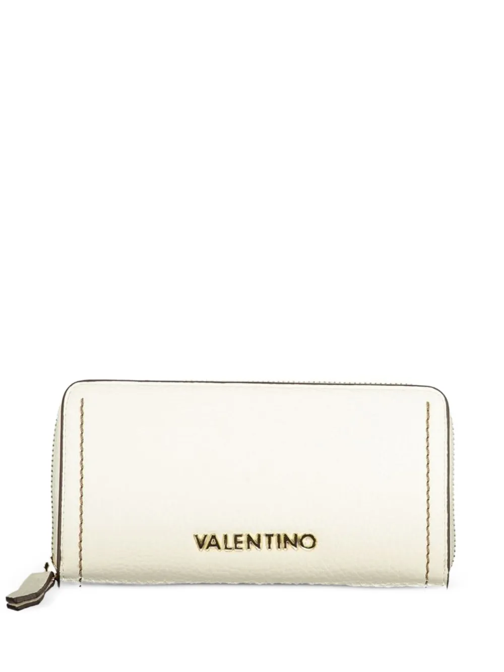 MARIO VALENTINO logo-lettering wallet - Bianco