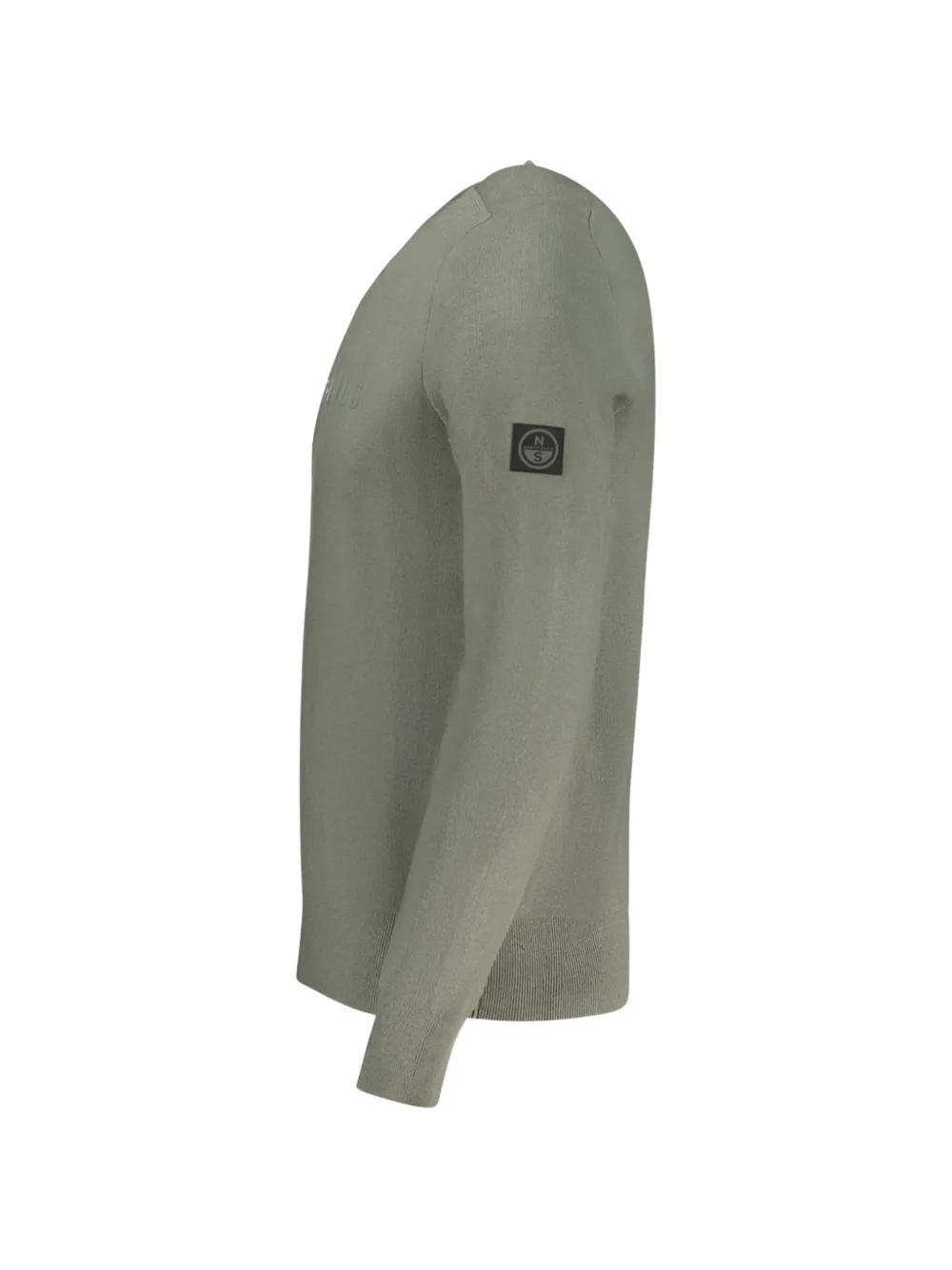 North Sails Trui met ronde hals en logodetail Groen