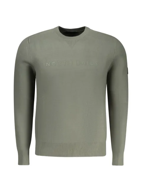 North Sails logo-detail crew-neck sweater