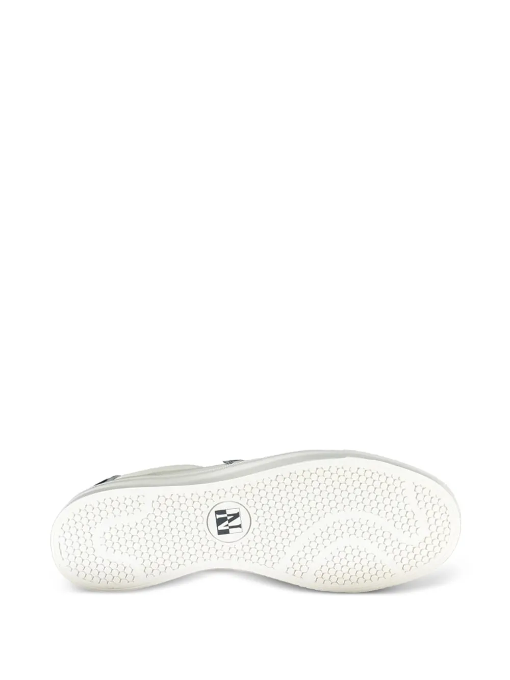 Napapijri logo-patch low-top sneakers Wit