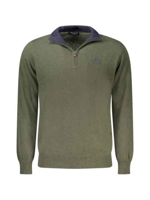 North Sails half-zip embroidered-logo sweater