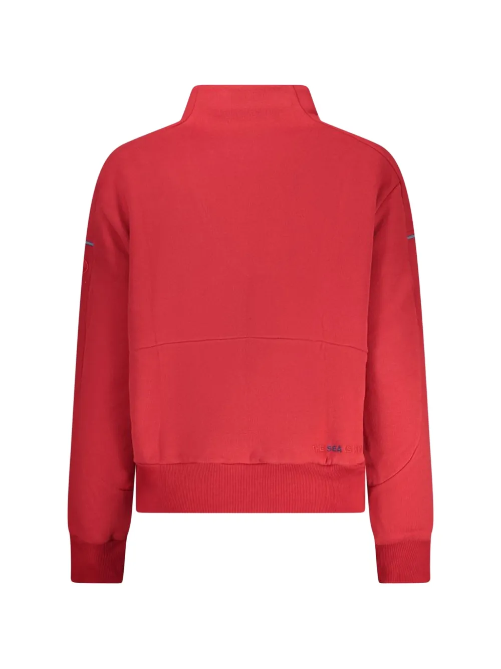 North Sails Katoenen trui met rits Rood