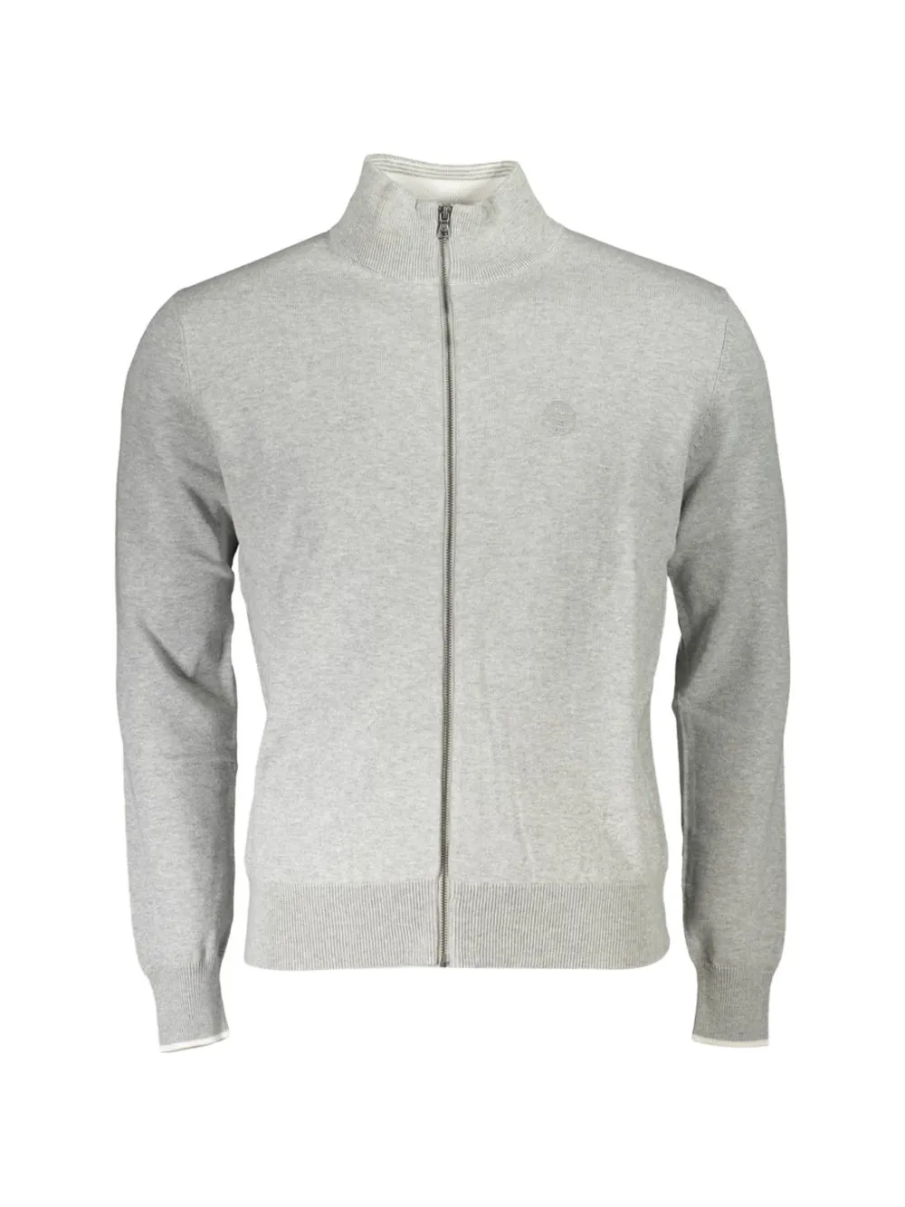 North Sails zip-up cardigan - Grigio