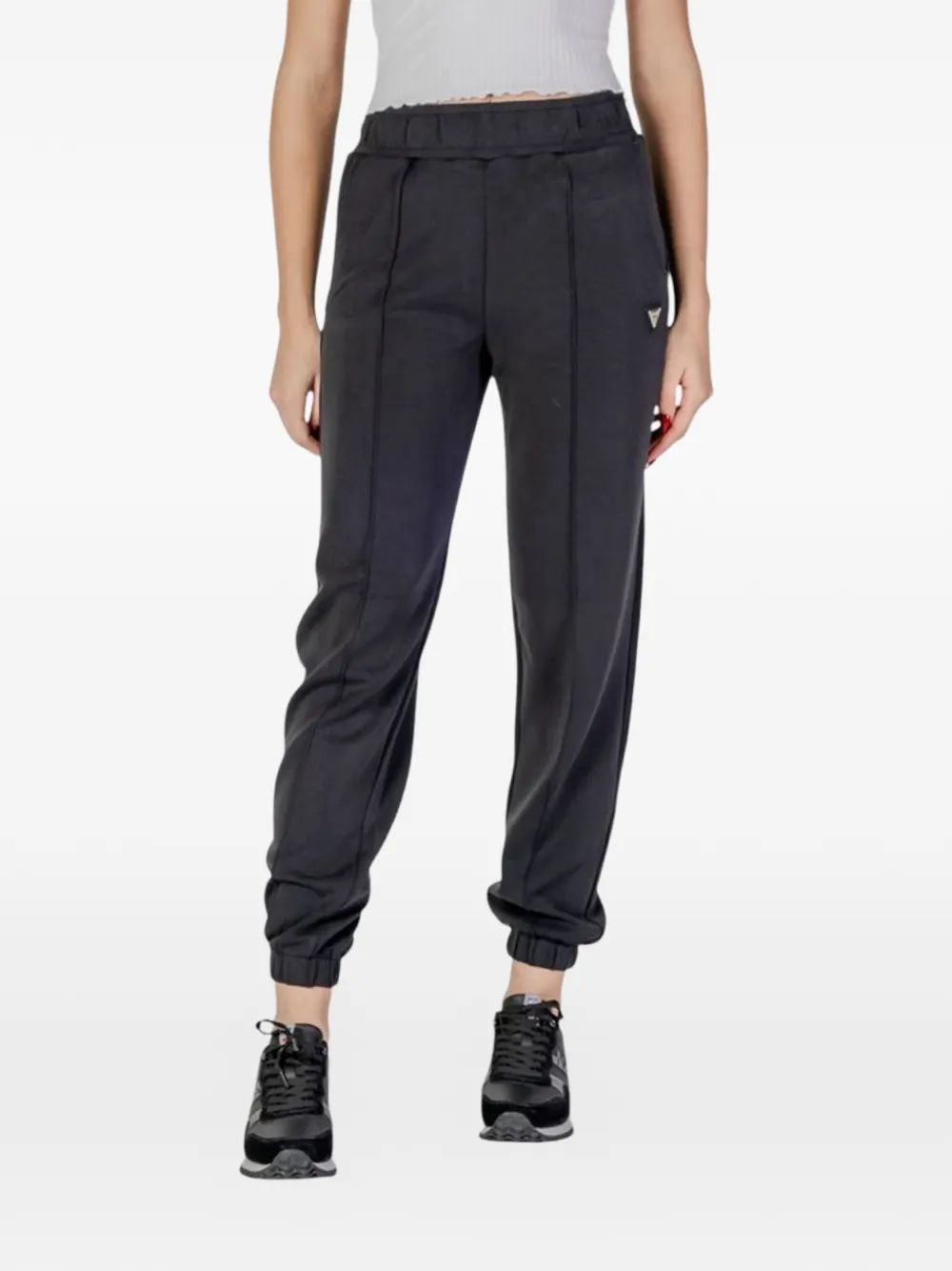 GUESS USA side-stripe track pants - Grigio