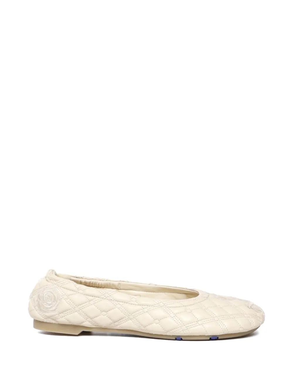 Burberry quilted leather ballet flats - Toni neutri