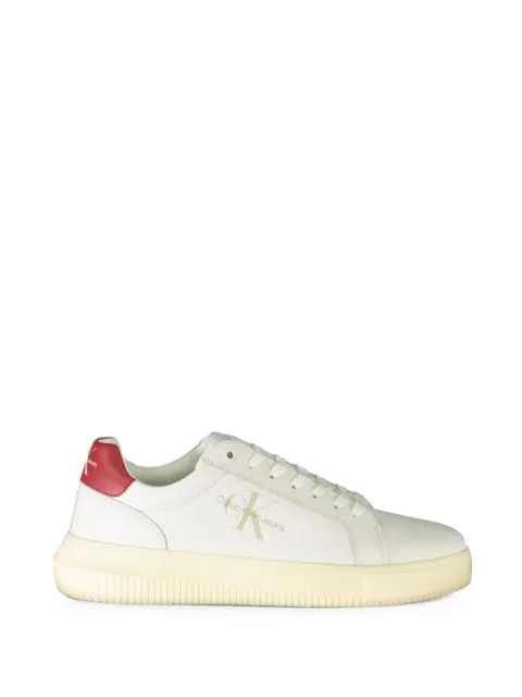 Calvin Klein white polyester sneakers