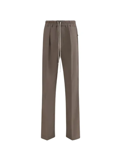Rick Owens drawstring straight-leg trousers