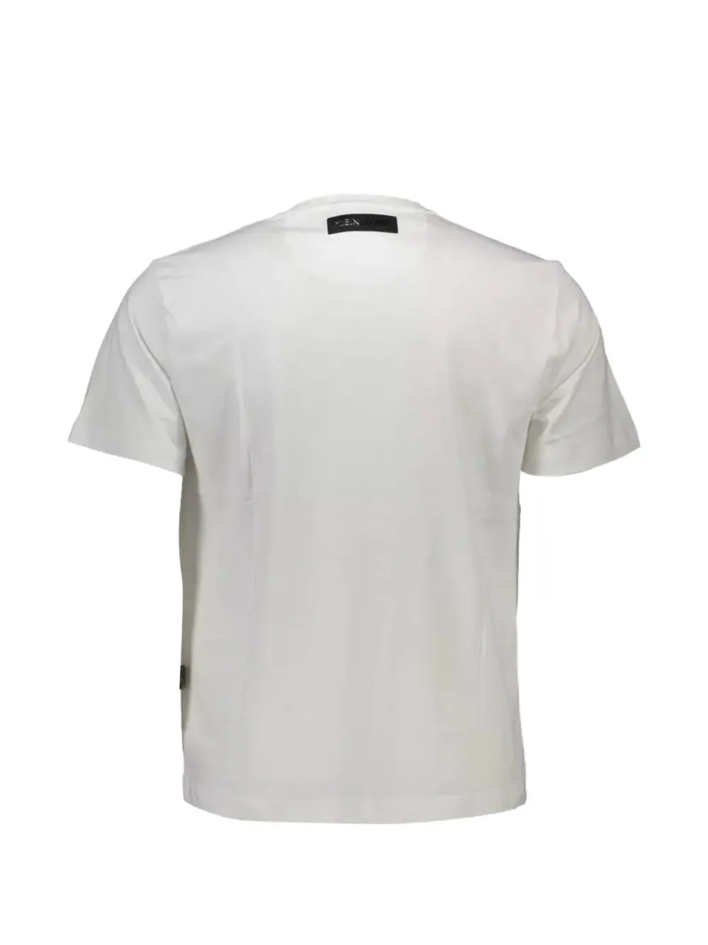 Plein Sport Katoenen T-shirt met tijgerprint Wit