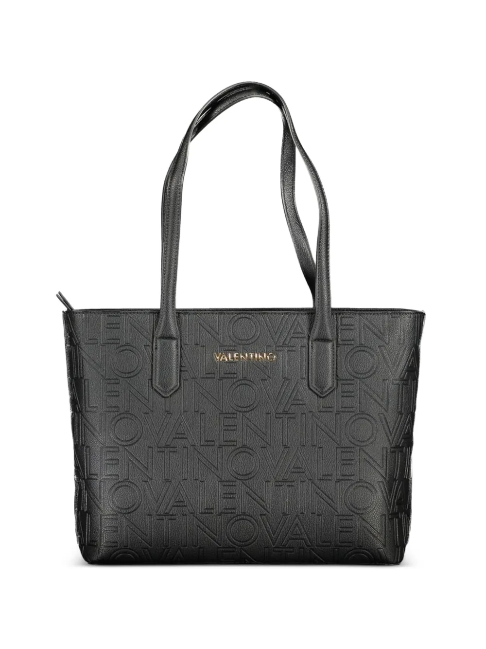 MARIO VALENTINO logo-embossed tote bag - Nero