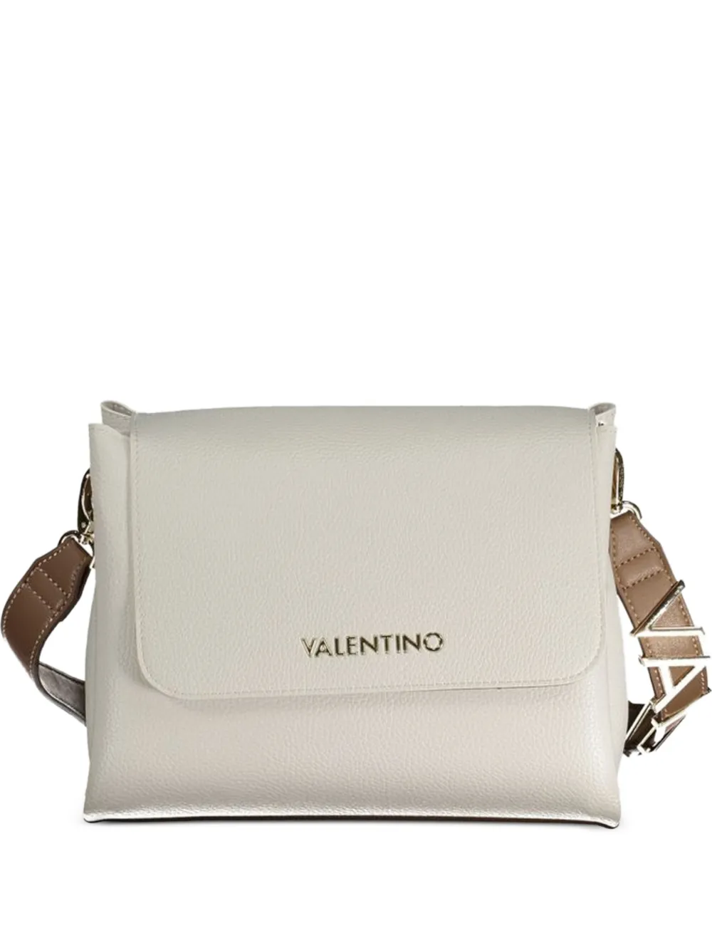MARIO VALENTINO Borsa a spalla con logo - Toni neutri