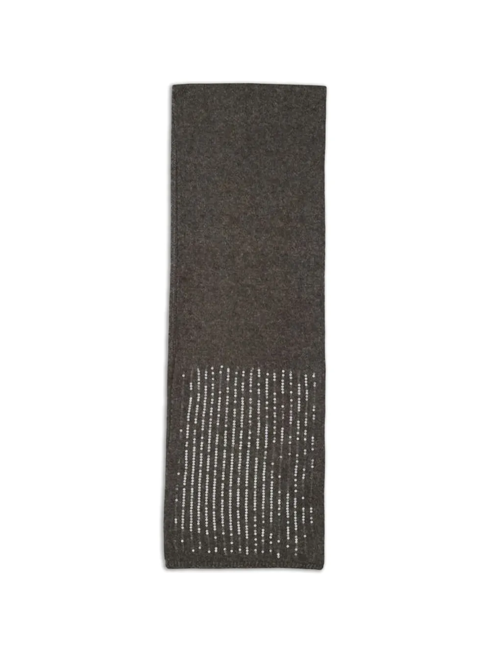 PIECES sequin-embellished scarf - Grigio