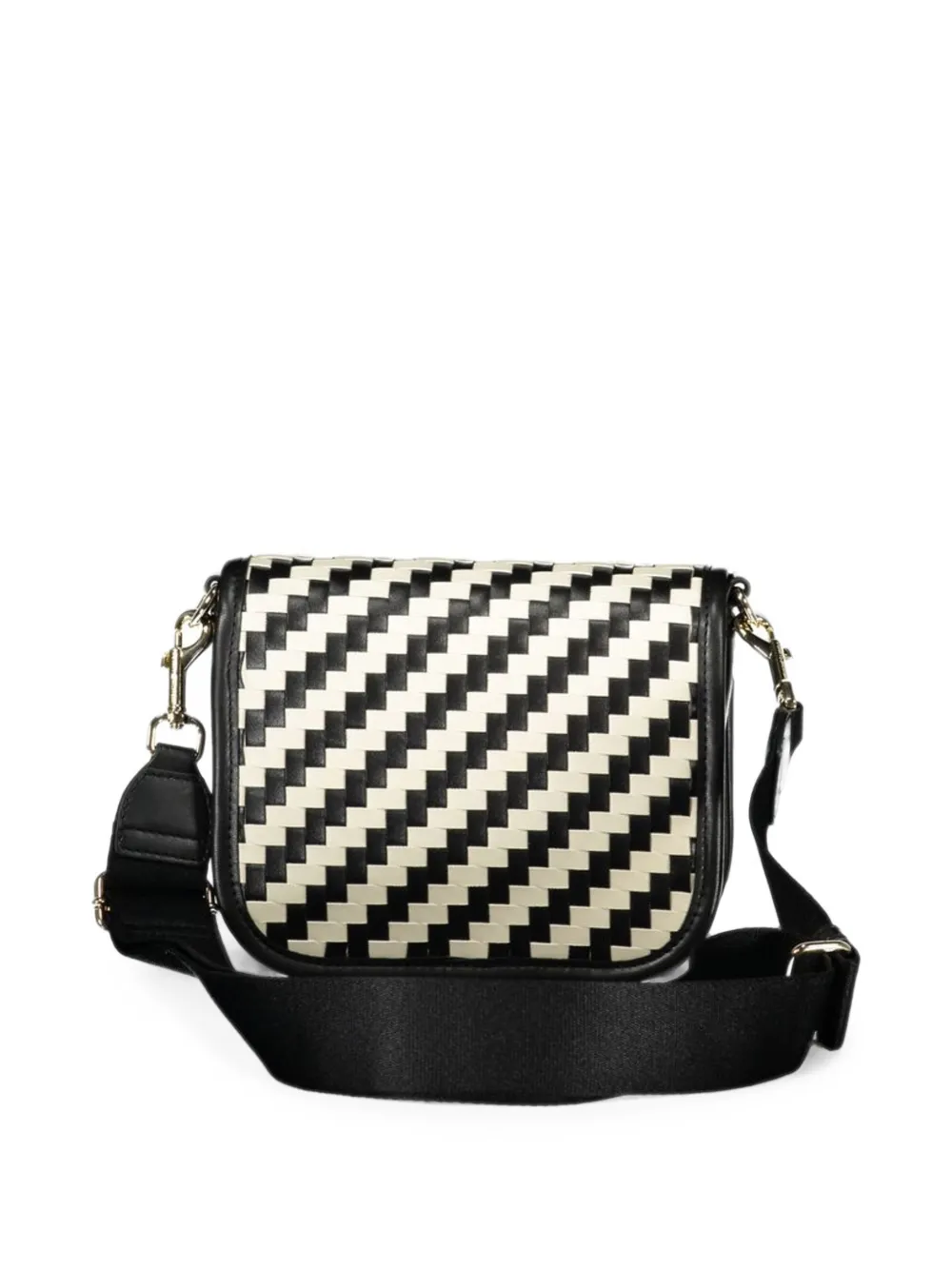 Tommy Hilfiger Julia check-pattern shoulder bag Zwart
