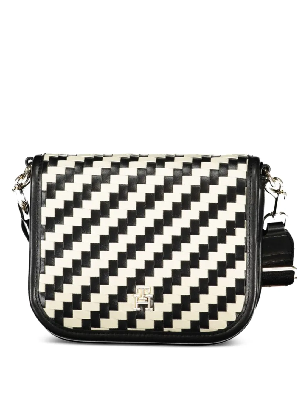 Tommy Hilfiger Julia check-pattern cross body bag - Nero