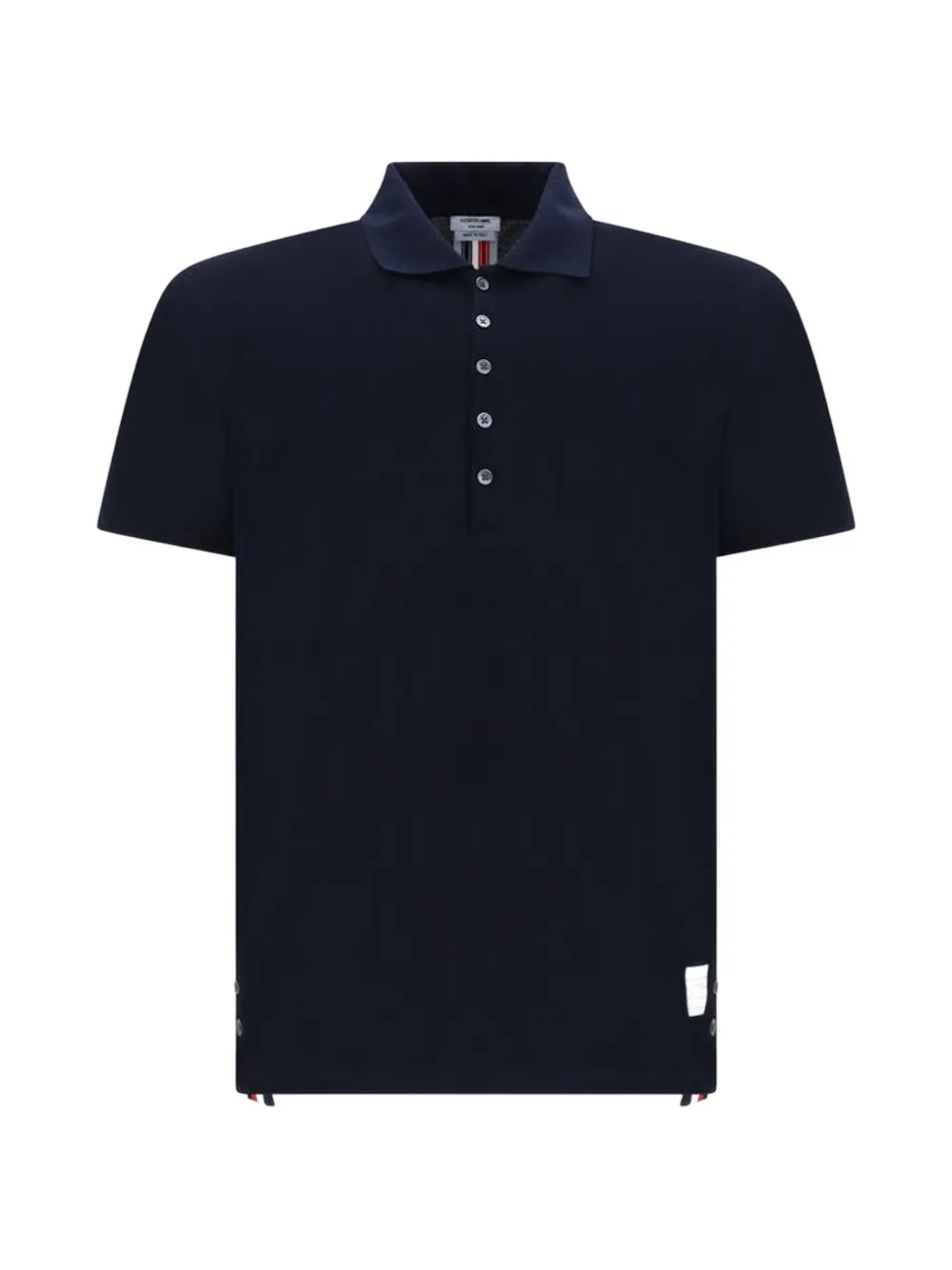 Thom Browne short-sleeve polo shirt - Blu