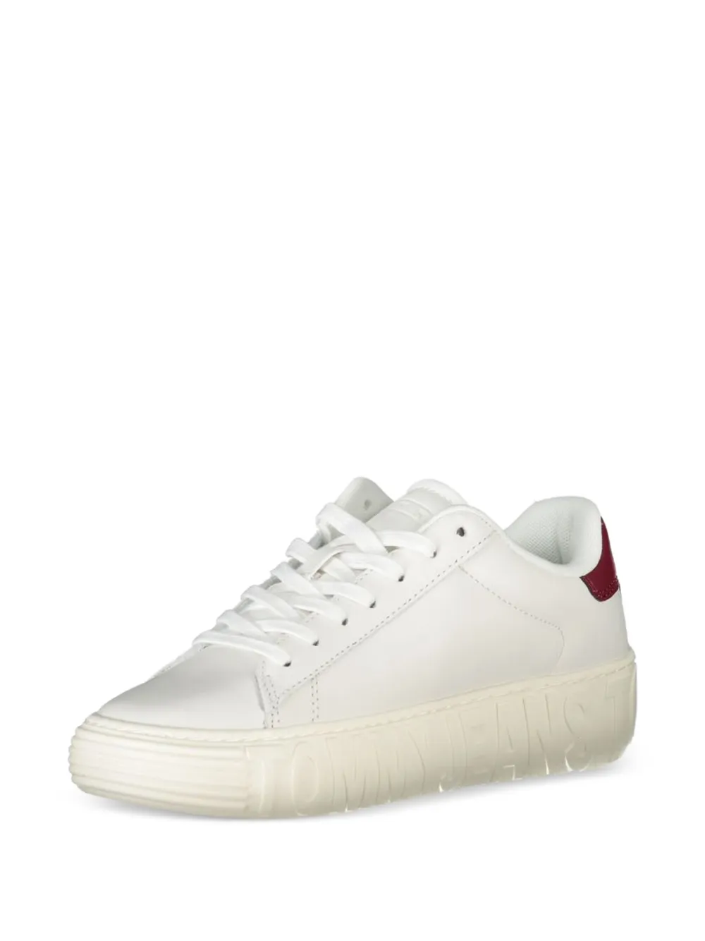 Tommy Hilfiger New Cupsole leather sneakers Wit